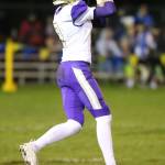 Will Rankin registers one of his three receptions in the game.(Photo by John Fisken)