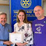 Rotary student of the month named