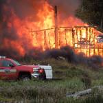 Man dies after being injured in Greenbank house fire