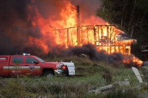 Man dies after being injured in Greenbank house fire
