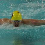 Micah Franklin, last years Most Valuable Swimmer, returns to pace the Wildcats this season. (Photo by John Fisken)