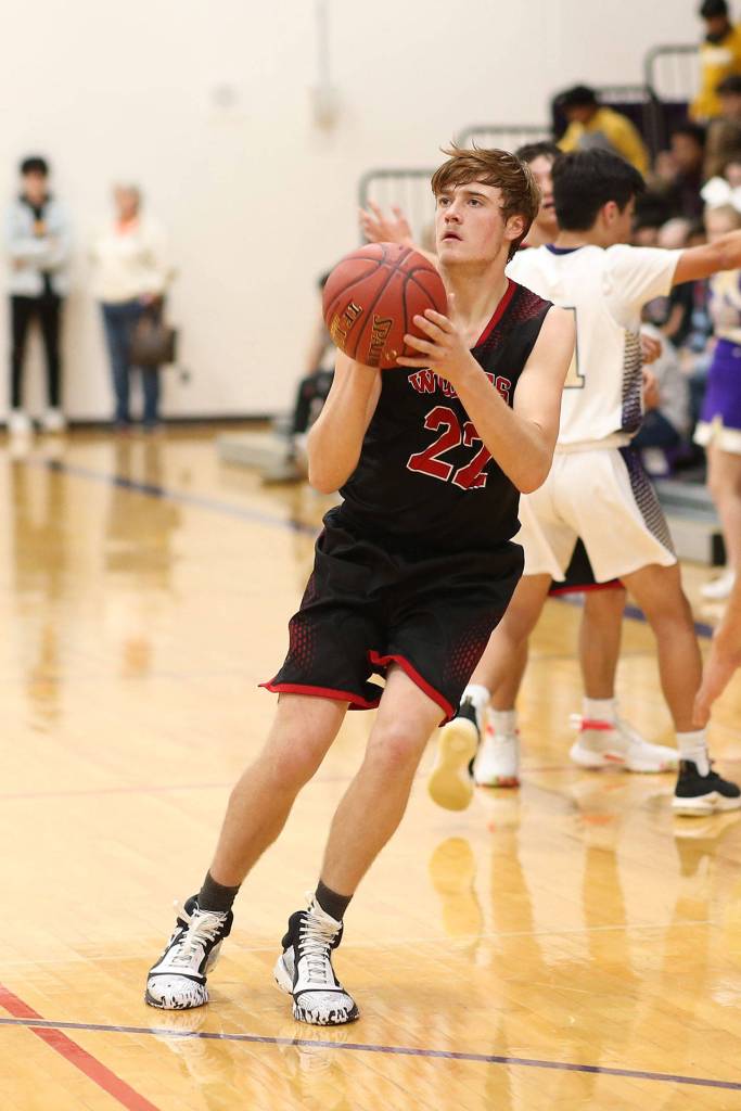 Coupevilles Gavin Knoblich sets up to take a shot.(Photo by John Fisken)