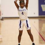 Chloe Frank prepares to pass for the Wildcats.(Photo by John Fisken)