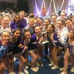 The Wildcats show off their first-place trophy won at a competition earlier this year.(Photo provided)