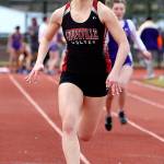 Maya Toomey-Stout holds four Coupeville school records in track. (Photo by John Fisken)
