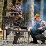 Trio of fire masters takes on outdoor cooking