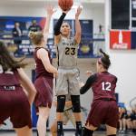 Coupevilles Makana Stone leads Whitman College in scoring this season. (Photo courtesy of Whitman Athletics)