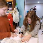 Residents craft face masks in response to shortage