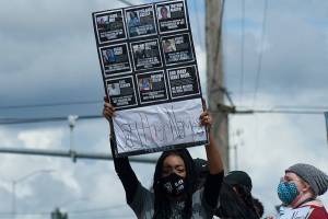 Second Black Lives Matter rally draws several hundred