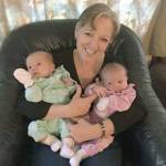 Photo provided                                Angela Kurtz with her grandchildren, Addison and Alexandria.