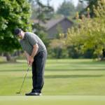 Tim Wyer putts in last years WGC Mountain Mist Mens Invitational. He tied for sixth in this years event. (File photo)