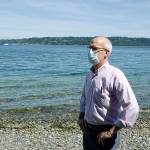 Photo by Kira Erickson/Whidbey News Group                                Representative Rick Larsen toured the Possession Sound Preserve, a new nature preserve in development near Clinton, on Tuesday.