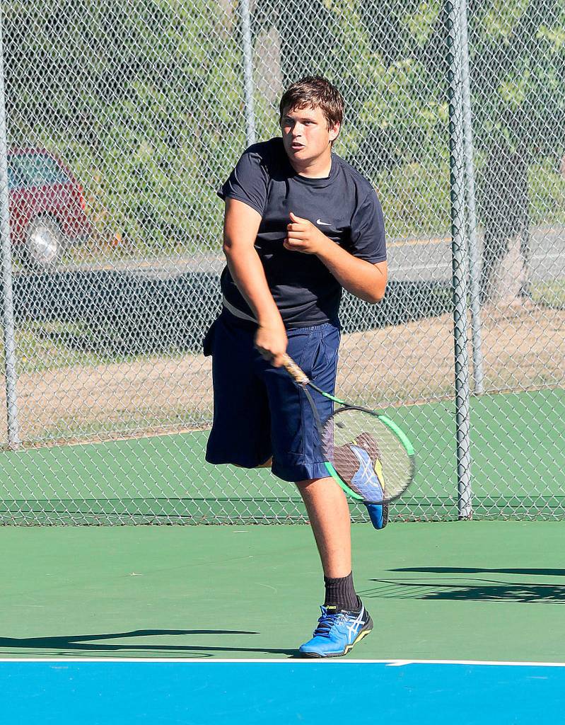 South Whidbeys Ranger Buck and the Falcon tennis team had their season postponed recently. (File Photo)