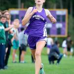 Adrienne Root and the Oak Harbor High School cross country had their season moved to next spring because of concerns with the coronavirus. (File photo)