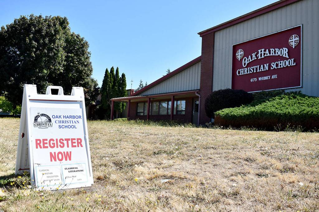 Oak Harbor Christian School sees bump in enrollment among plans for in-person classes this fall