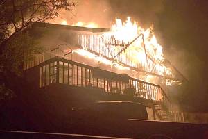 House fire in Admiral’s Cove displaces family