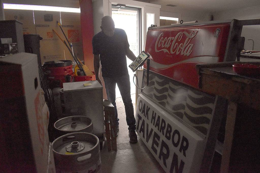 Photo by Emily Gilbert/Whidbey News-TimesThe Oak Harbor Taverns new owner, Kenneth Peplinski, said he plans to reopen one of the oldest bars in Washington after COVID-19 is over and he can find a new building.