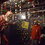 Photo by Emily Gilbert/Whidbey News-TimesJames Croft said proceeds from ticket sales for the Spooky Museum will go toward the Save the Roller Barn campaign.