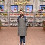 Photo courtesy of Food Network
Oak Harbor High School graduate Jonathan Peregrino stands on the set of TVs Holiday Baking Championship, premiering Nov. 2.