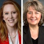 Kim Wyman (left) and Gael Tarleton