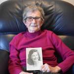 Frances Schultz turned 100 years old on March 30. Photo by Emily Gilbert/Whidbey News-Times