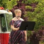 Amy Malmkar sings From Sea to Shining Sea.