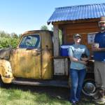 Melissa and Mark Stewart own One Willow Farm in Oak Harbor where they offer eggs, chicken and turkey. The couple went through a special program for military veterans wanting to become farmers before they opened their own farm. Photo by Emily Gilbert/Whidbey News-Times