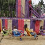 Adults and children alike get ready to ride the Yo-Yo at the fair. (Photo by Kira Erickson/South Whidbey Record)