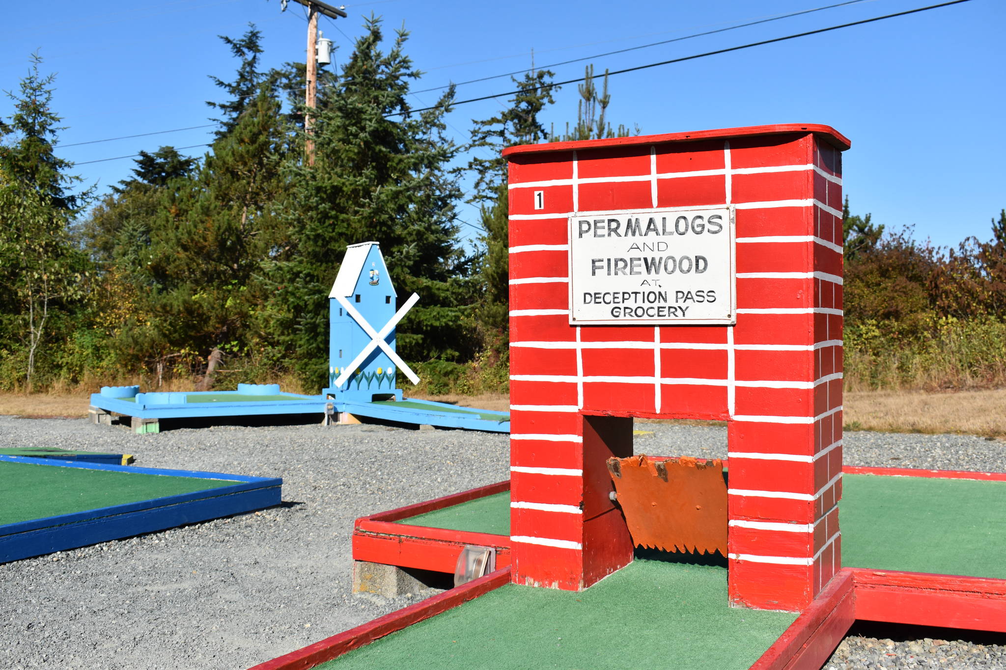 Photo by Emily Gilbert/Whidbey News-Times
The $975,000 sale price for Lams Golf Links on North Whidbey includes its miniature golf course.