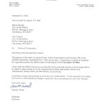 A copy of City Attorney Grant Weeds notice of his intent to terminate his contract with the city of Oak Harbor early. Weed and Assistant City Attorney and Public Records Officer Anna Thompson told the mayor the same day of their plans to stop working with the Oak Harbor.
