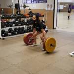 Photos by Colby Heefner
Oak Harbor High School senior Melany Alanis broke several school records in the bench press, squat and deadlift this summer while she trained for cheer. She was part of the team that won WSCCA Championships in the Non-Tumbling – Medium Category last June.