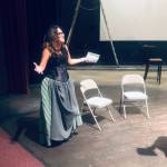 Deana Duncan, WICAs artistic director, plays Olympe de Gouges, a fierce activist playwright in Paris who was killed in 1793 during the Reign of Terror.