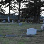 One of the first stops of Gabrielle Robles Haunted History Tour of Whidbey Island is at Sunnyside Cemetery in Coupeville.