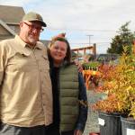Photo by Karina Andrew/Whidbey News-Times
Will Hawkins and Dawn Smith officially took ownership of Rainshadow Nursery on Oct. 1.