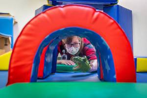 WhidbeyHealth is adding therapists with specific skills and expertise in pediatrics which will help us decrease the wait time to get into programs and maximize the impact we can have on our patients and the community. Laura Houck Photography.