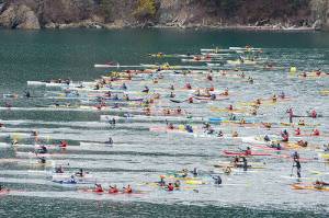 Photo provided
Boaters line up at the beginning of the 2009 Deception Pass Dash.