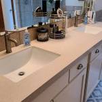 While Joanne planned a new kitchen with the help of Granite Transformations, husband Alvin surprised his wife with a beautifully updated bathroom, too.