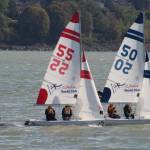 Junior Shelby Lang (Boat 55) driving at the Bellingham Regional Regatta.