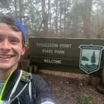 Photo provided
Ultramarathon runner Greg Nance ran the entire length of Whidbey Island Jan. 15, covering 54 miles in the process. His finish line was at Possession Point State Park in Clinton.