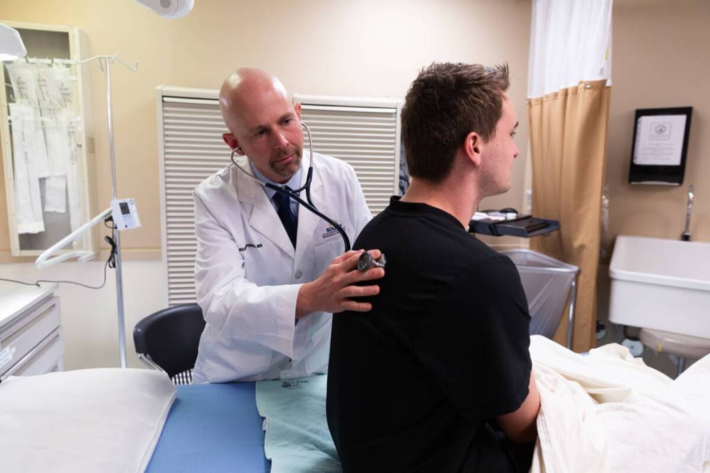 To meet the diverse needs of emergency room patients WhidbeyHealth ED has a multidisciplinary team of specialists from dispersed departments across the hospital.