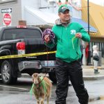 This years parade featured a four-legged farm friend.