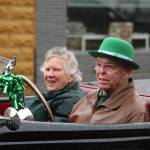 Oak Harbor residents drive in the parade.