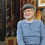 Photo by Karina Andrew/Whidbey News-Times
Soon-to-be centenarian Gene Phelps still works at Genes Art and Frame, the shop he founded in 1967.