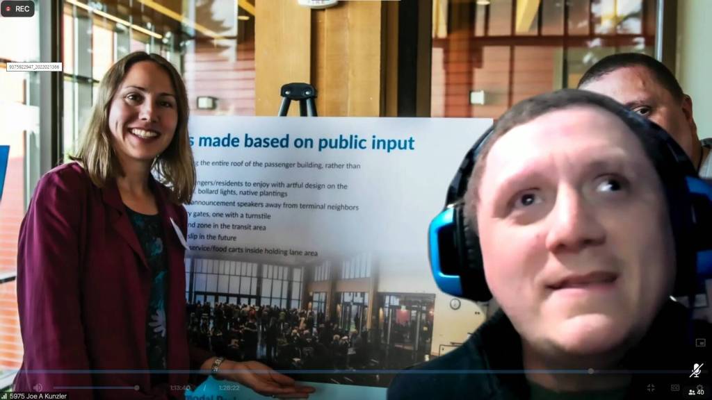 Photo courtesy of Joe Kunzler
Joe Kunzler speaks at a Senate hearing.