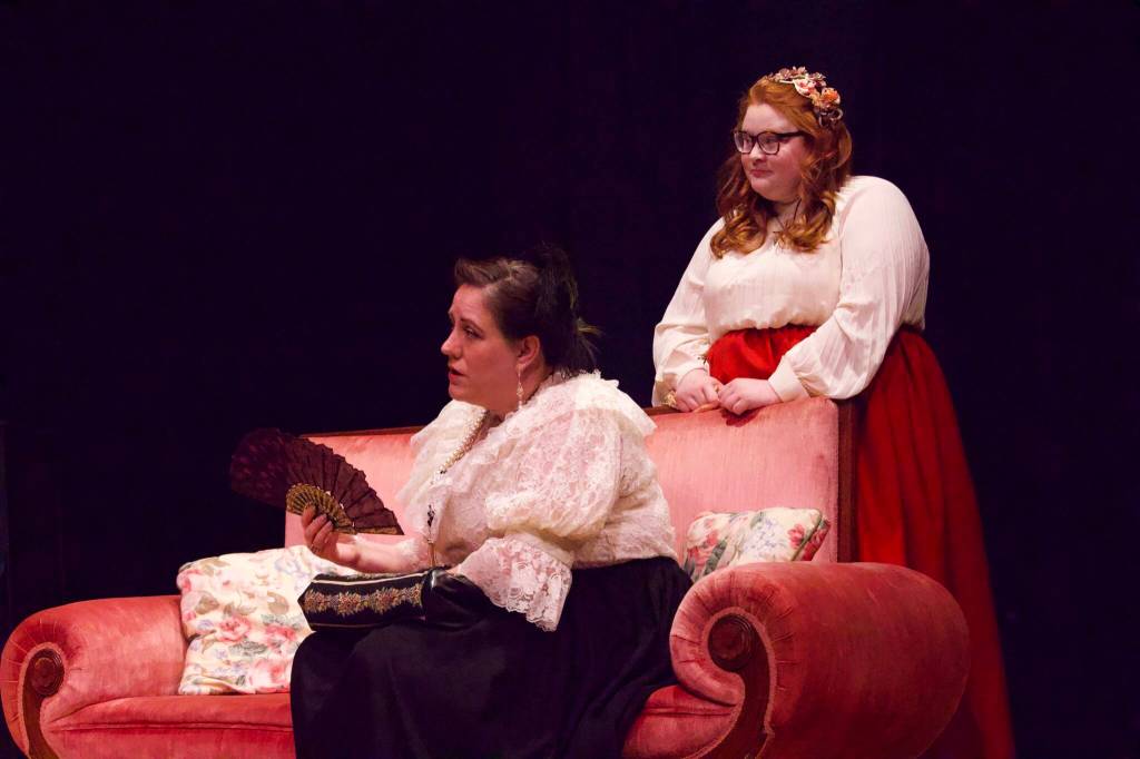 L-R: the real aunt played by Sarah Gallella and Shelby Montoya plays her adopted niece.