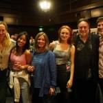Photo by Zachary Schneider
From left to right: Liza Powel OBrien, Rheanna Atendido, Melanie Lowey, Ada Faith-Feyma, Vito Zingarelli and Eric Mulholland at an opening night party for Apostrophe.