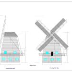Conceptual drawing of the new windmill.