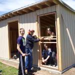 L-R Draxton Hong, Randy Mouw. Bella Stuart and Danica Hong. (Photo by Rachel Rosen/Whidbey News-Times)