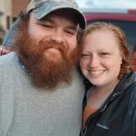 Lisa Sparks and her husband.