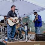 Photo by Matt Sionson
The Erik Christensen Band plays at the pop up plaza.